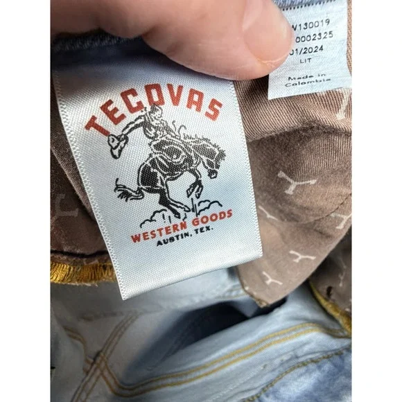 Tecovas NWT Women's Bootcut Jeans W31 Mid-Rise Light Wash Stretch Western Denim - Picture 14 of 14
